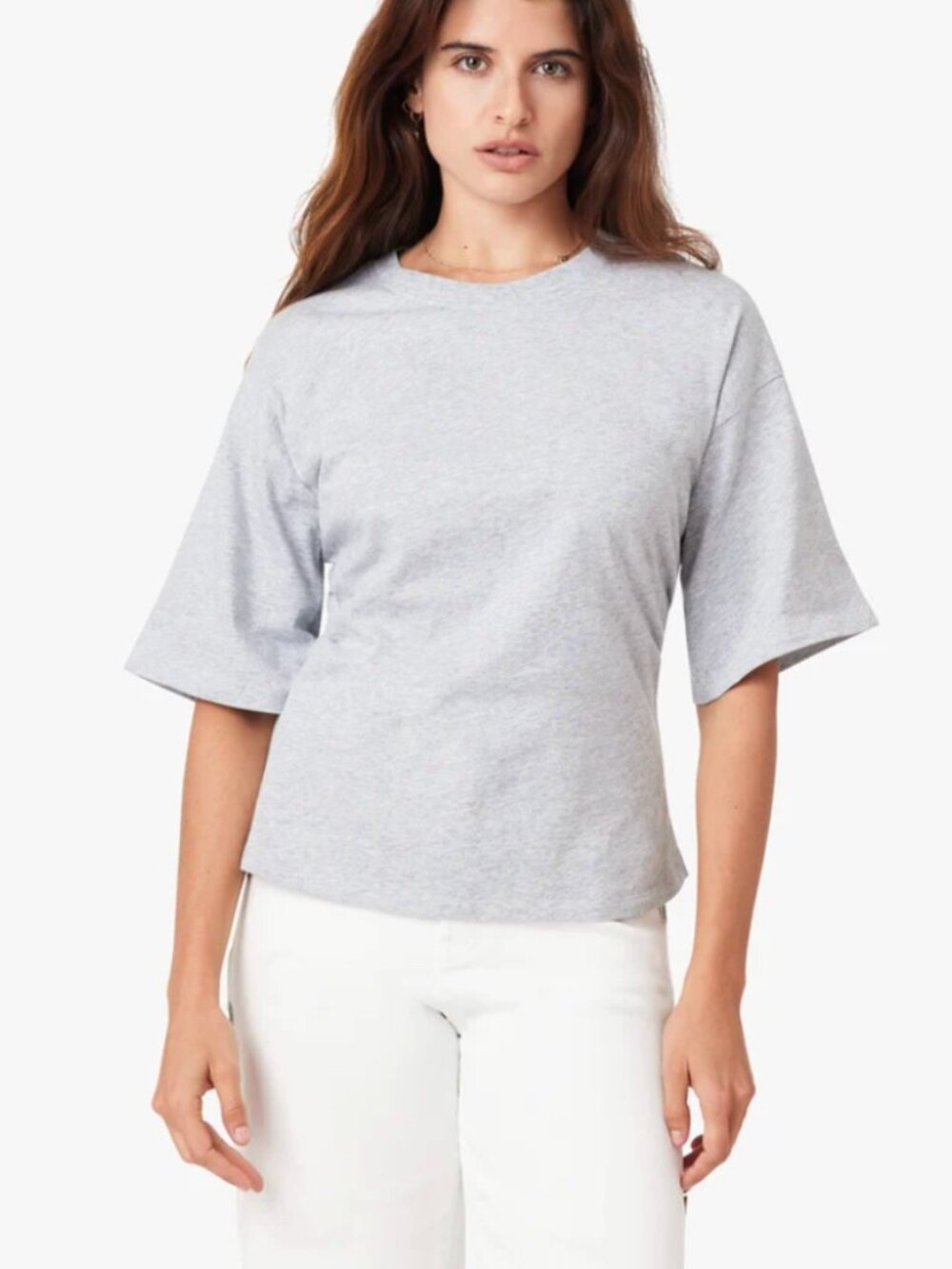 Habitual | The Kai Top in Heather Grey